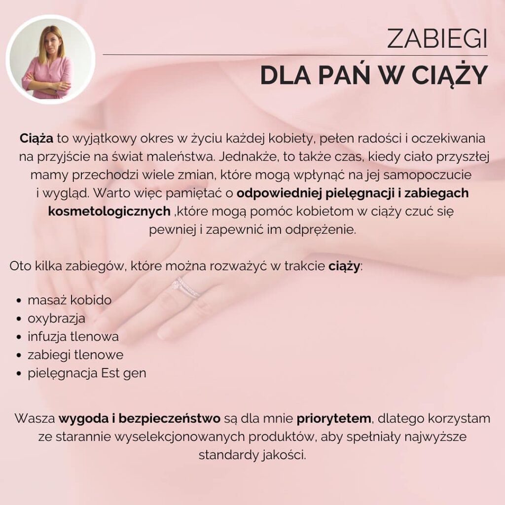 Zabiegi dla Kobiet w ciąży Nowa Huta Kraków